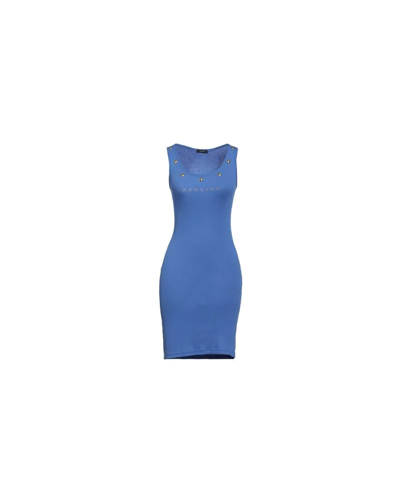 Mangano KLEIDER - Mini-Kleiderauf YOOX.COM Marineblau