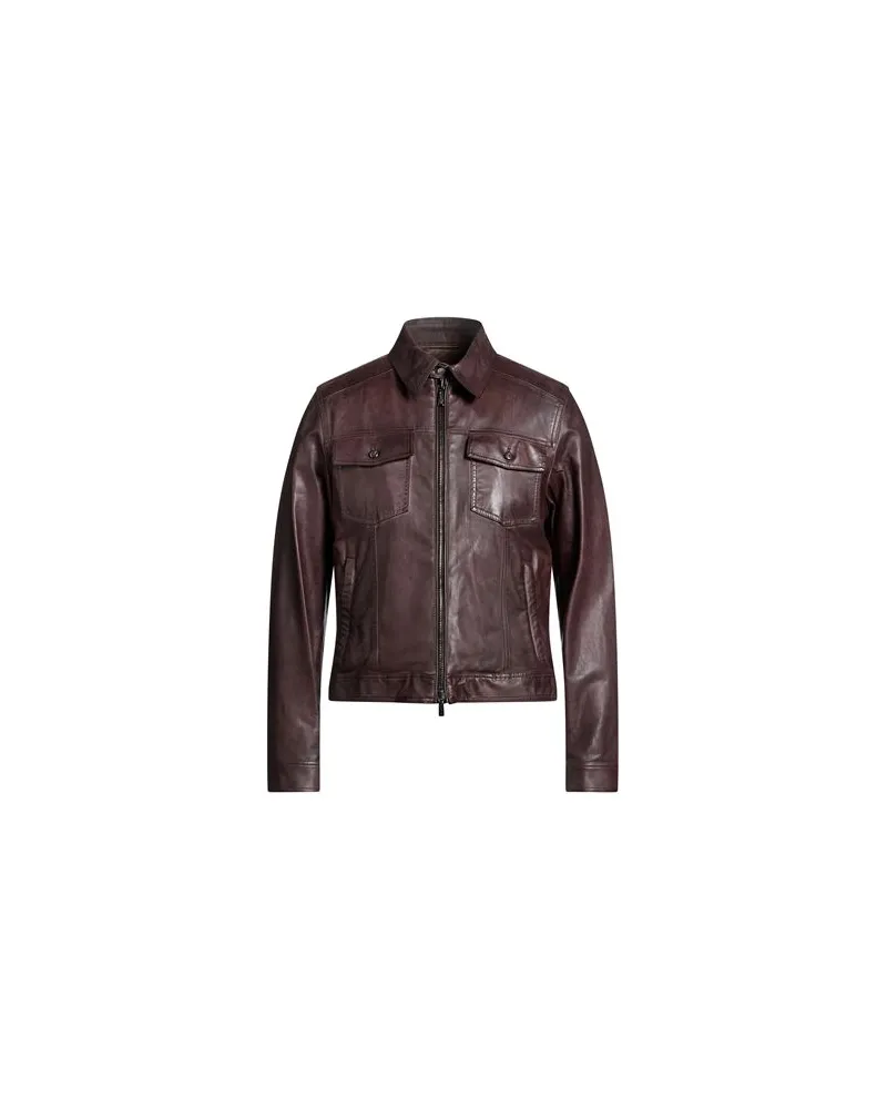 MOORER JACKEN & MÄNTEL - Jacken und Anoraksauf YOOX.COM Braun