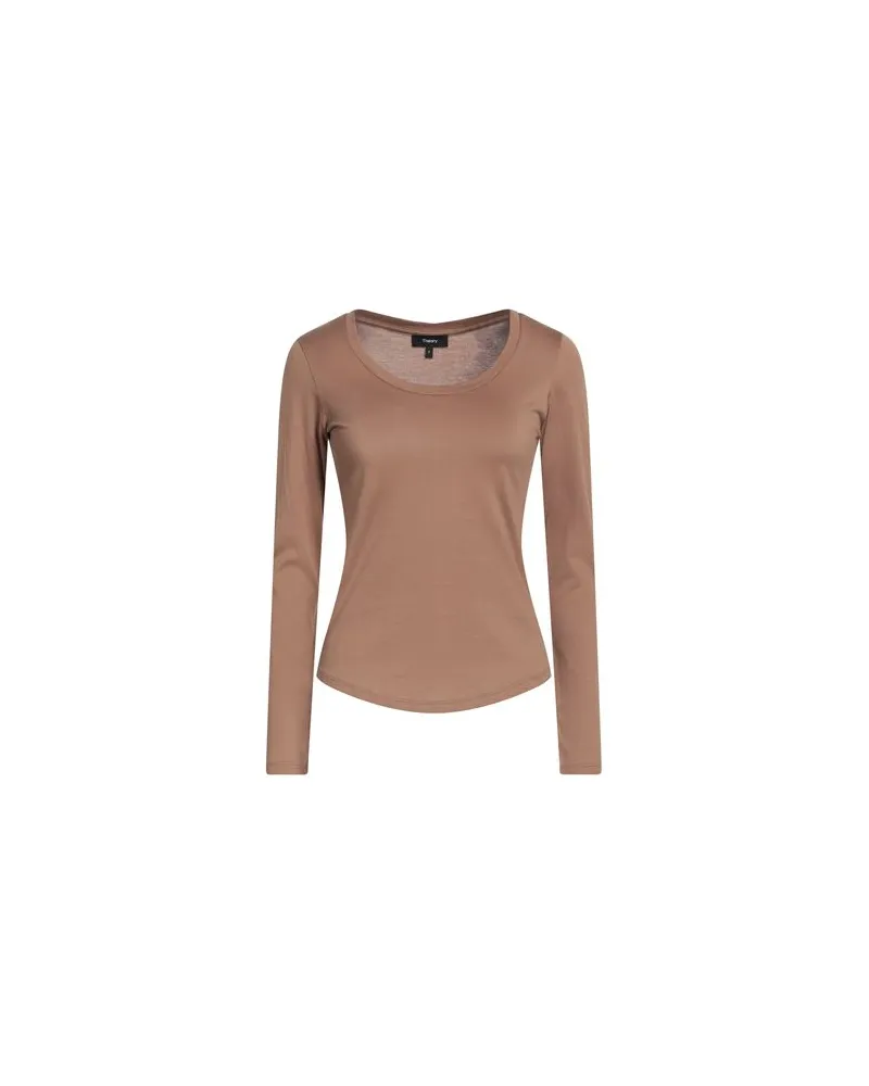 Theory TOPS - T-shirtsauf YOOX.COM Braun