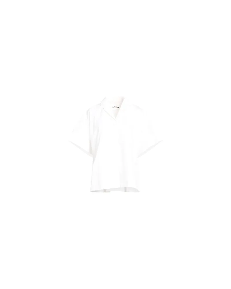 Jil Sander TOPS - Hemdenauf YOOX.COM Weiß