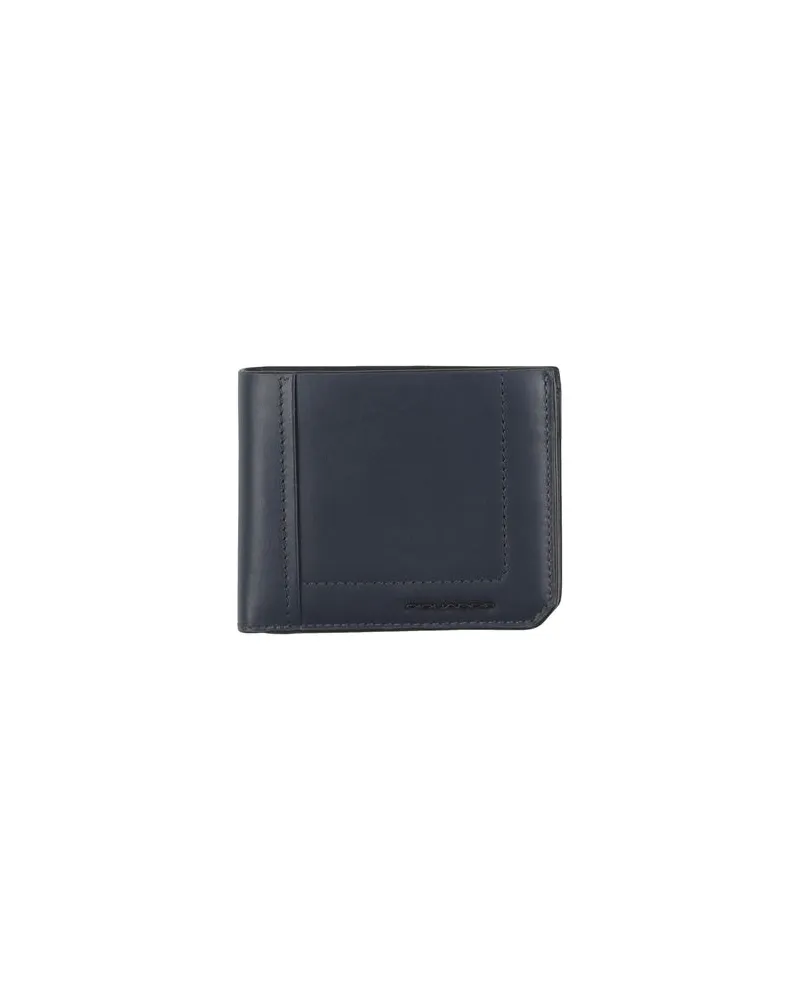 Piquadro Kleinlederwaren - Brieftaschenauf YOOX.COM Marineblau