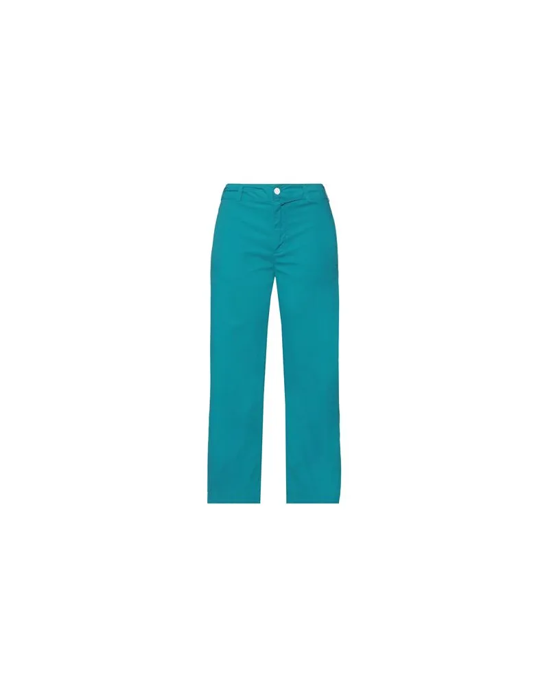 Dondup HOSEN & RÖCKE - Hosenauf YOOX.COM Tūrkis