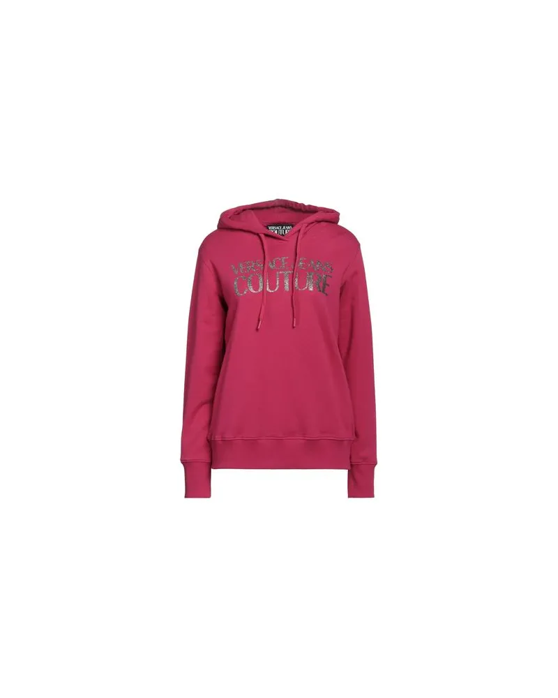Versace Jeans TOPS - Sweatshirtsauf YOOX.COM Fuchsia