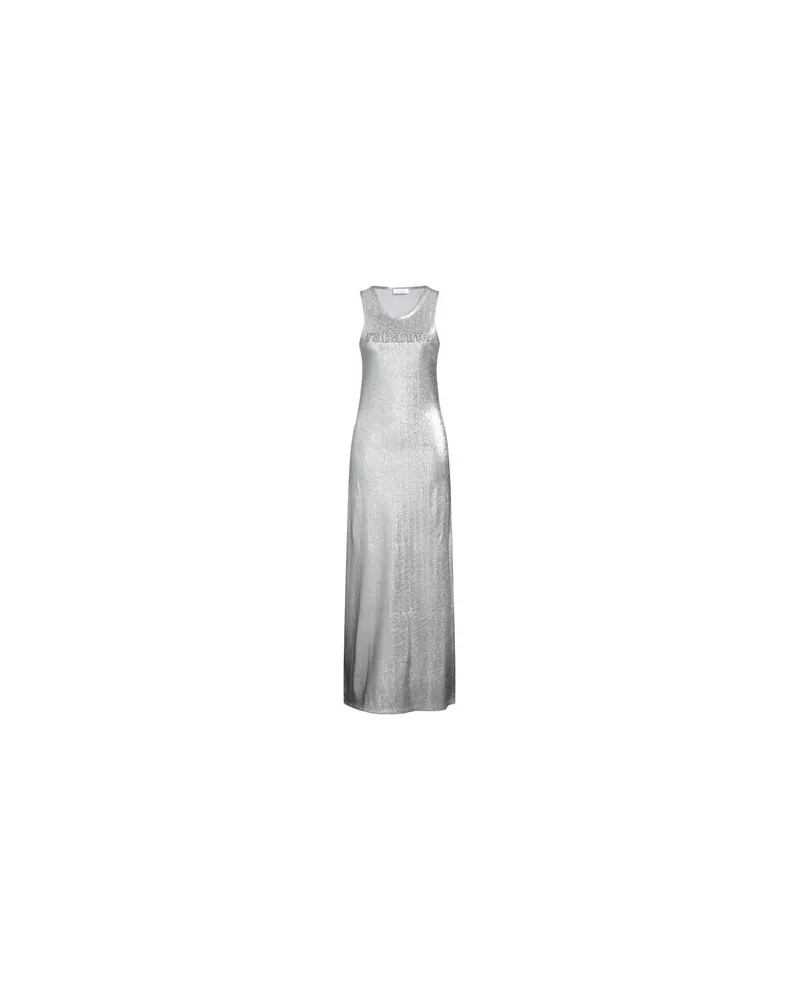 Paco Rabanne KLEIDER - Maxi-Kleiderauf YOOX.COM Silber