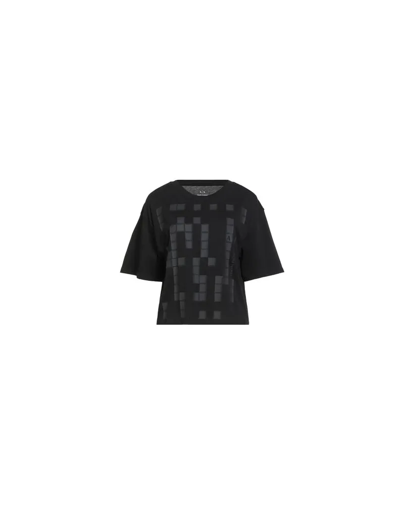 Armani Exchange TOPS - T-shirtsauf YOOX.COM Schwarz