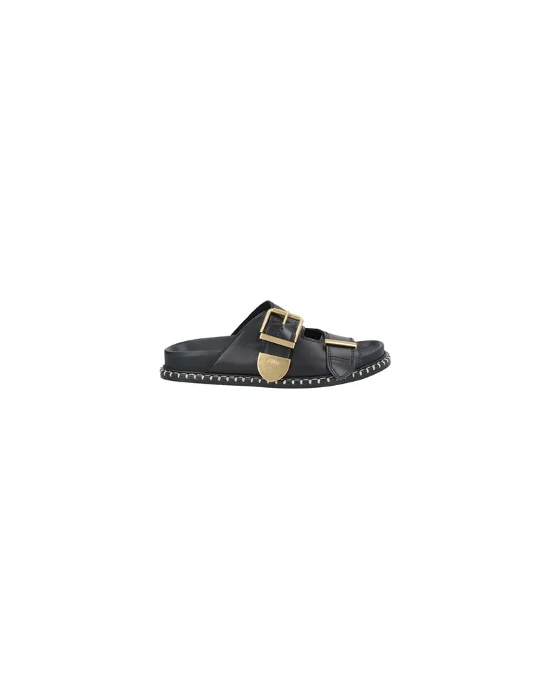 Chloé SCHUHE - Sandalenauf YOOX.COM Schwarz