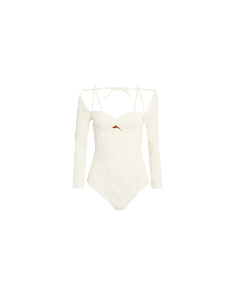 Altuzarra TOPS - Bodysuitsauf YOOX.COM Cremeweiß