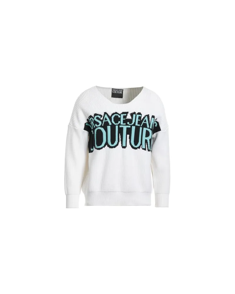 Versace Jeans STRICKWAREN - Pulloverauf YOOX.COM Weiß