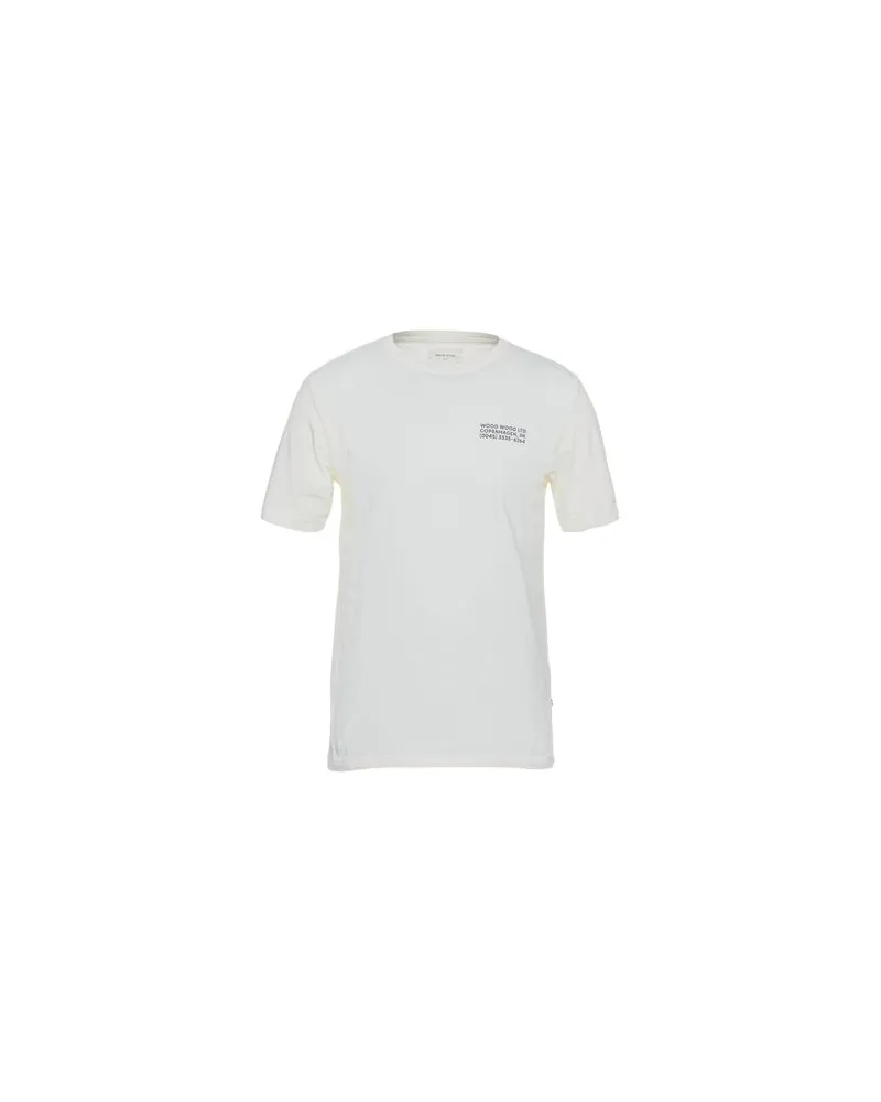 Wood Wood TOPS - T-shirtsauf YOOX.COM Elfenbein
