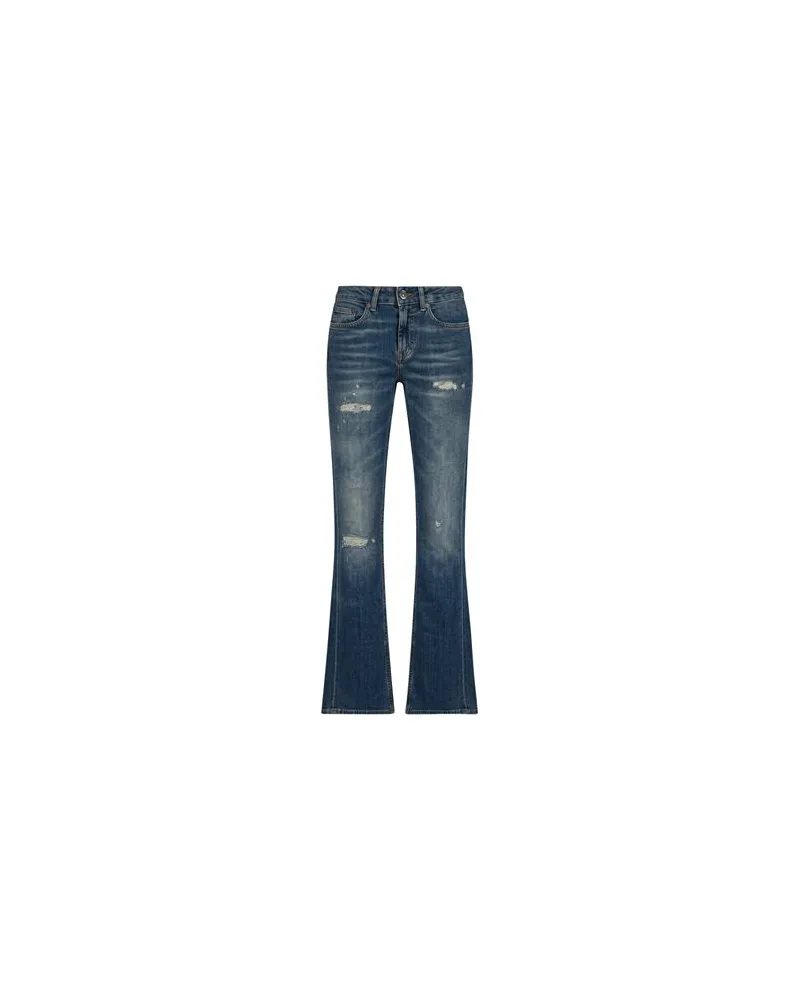 Dondup HOSEN & RÖCKE - Jeanshosenauf YOOX.COM Blau