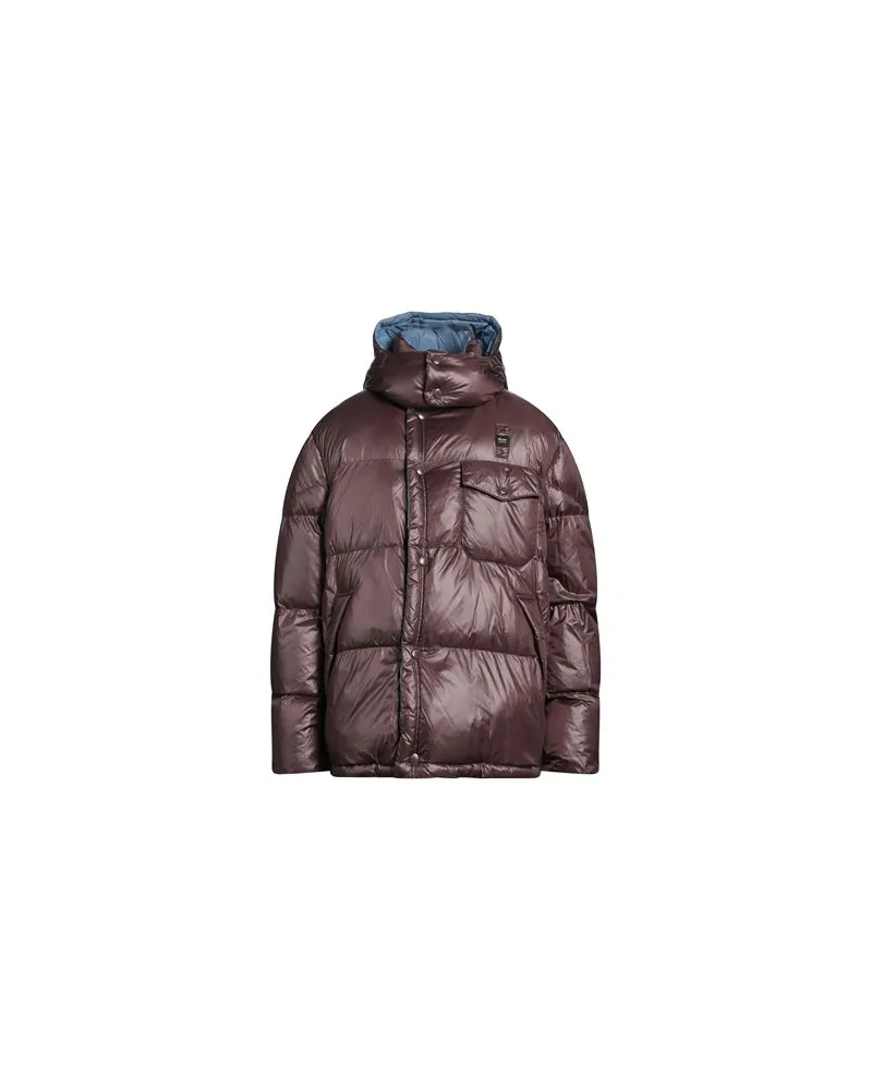 Blauer JACKEN & MÄNTEL - Pufferjacken & Daunenjackenauf YOOX.COM Schokobraun