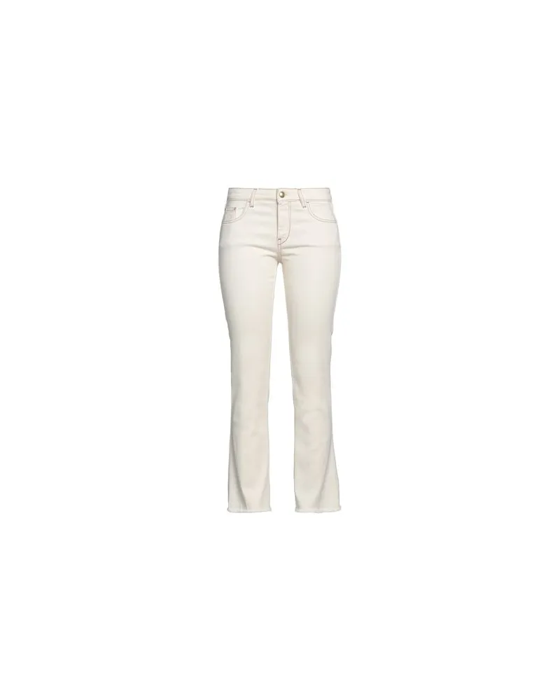 Fay HOSEN & RÖCKE - Jeanshosenauf YOOX.COM Cremeweiß