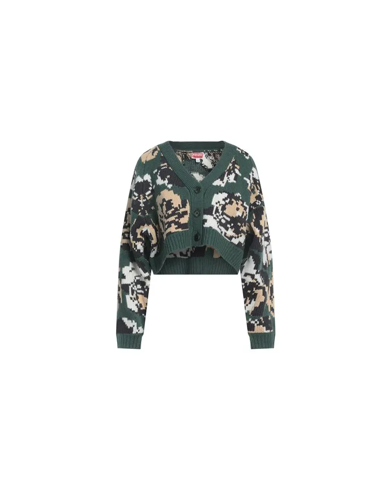 Kenzo STRICKWAREN - Strickjackenauf YOOX.COM Grün