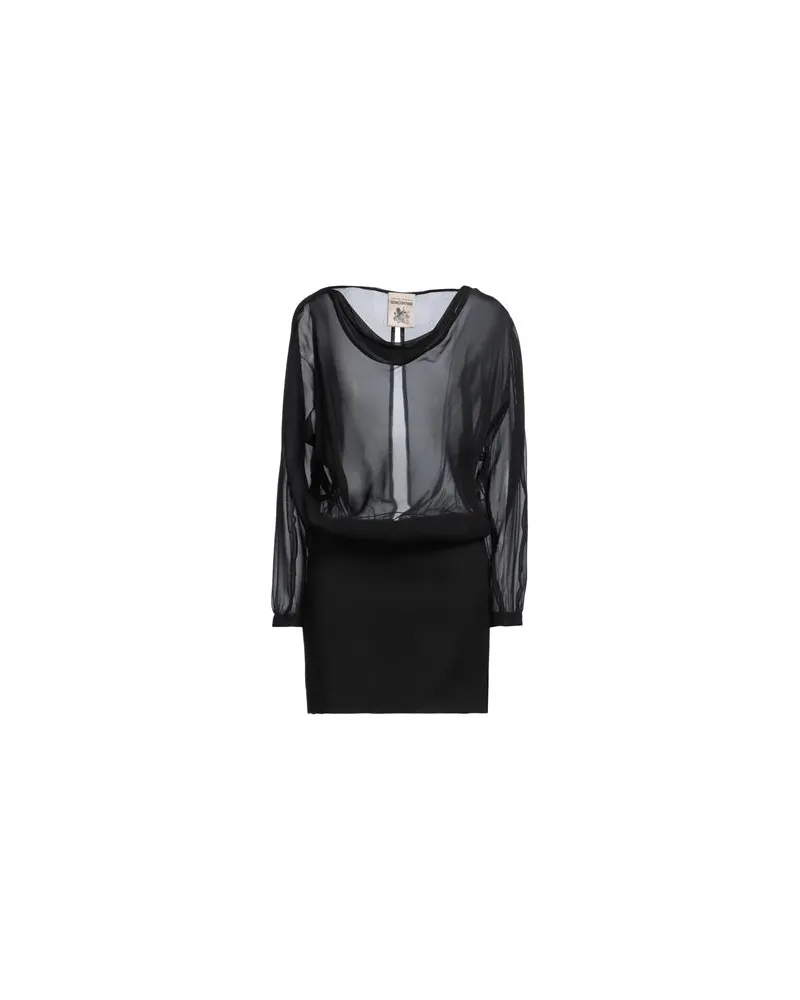Semicouture KLEIDER - Mini-Kleiderauf YOOX.COM Schwarz