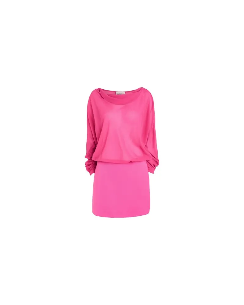 Semicouture KLEIDER - Mini-Kleiderauf YOOX.COM Fuchsia