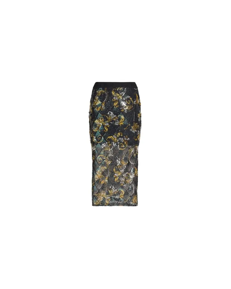 Versace Jeans HOSEN & RÖCKE - Midi-Röckeauf YOOX.COM Dunkelgrün