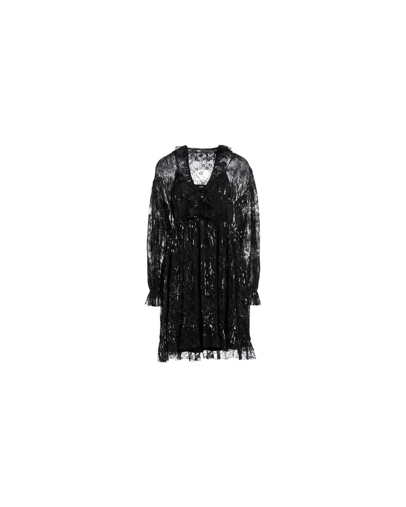 Maje KLEIDER - Mini-Kleiderauf YOOX.COM Schwarz