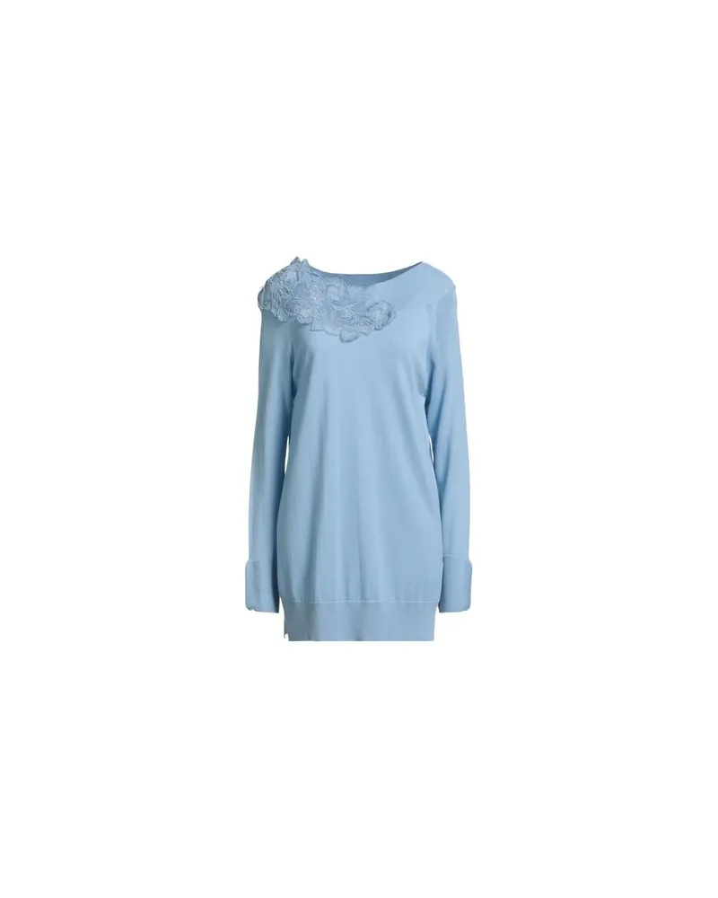 Ermanno Scervino STRICKWAREN - Pulloverauf YOOX.COM Hellblau