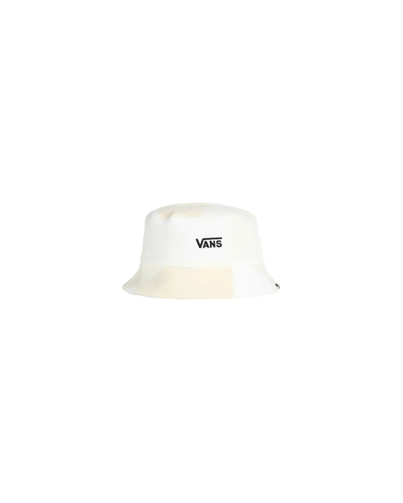 Vans WINTER CHECKER BUCKET HAT   - ACCESSOIRES - Mützen & Hüteauf YOOX.COM Cremeweiß