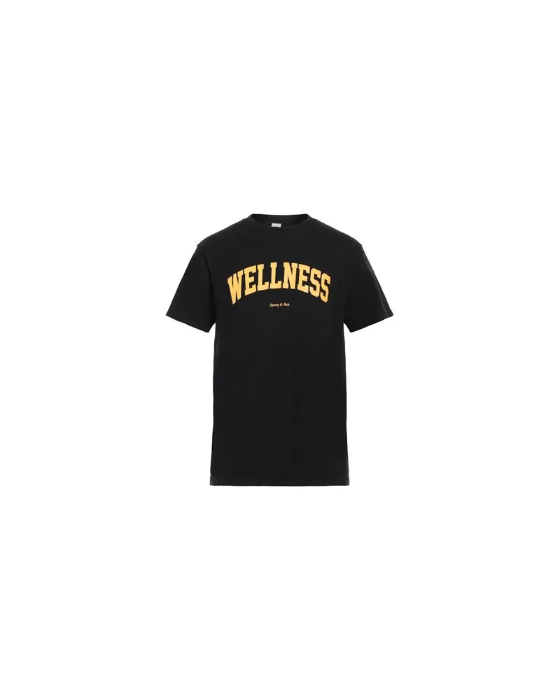 SPORTY & RICH TOPS - T-shirtsauf YOOX.COM Schwarz