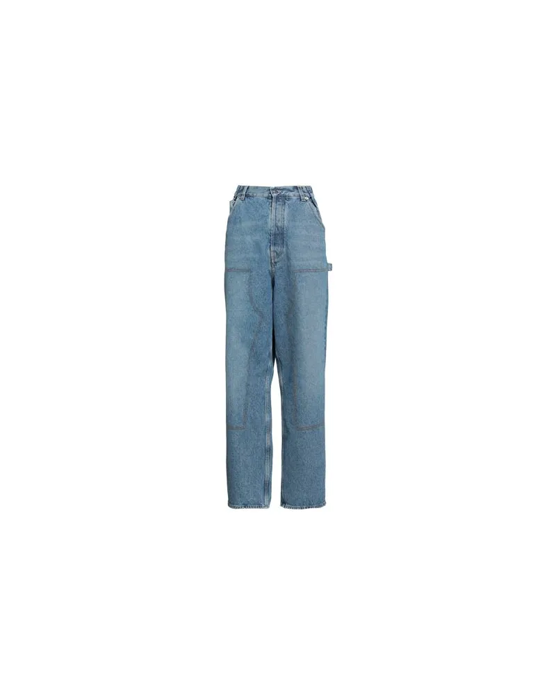 ARMARIUM HOSEN & RÖCKE - Jeanshosenauf YOOX.COM Blau