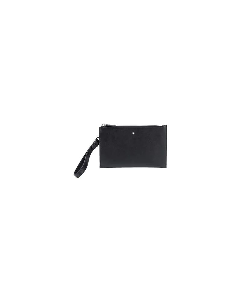Montblanc SARTORIAL SMALL POUCH  - TASCHEN - Handtaschenauf YOOX.COM Schwarz