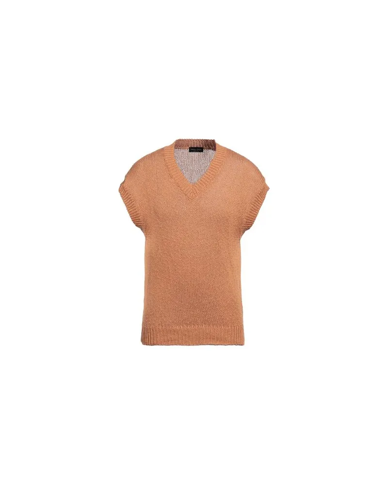 Roberto Collina STRICKWAREN - Pulloverauf YOOX.COM Ziegelrot