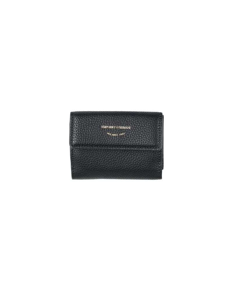 Emporio Armani Kleinlederwaren - Brieftaschenauf YOOX.COM Schwarz