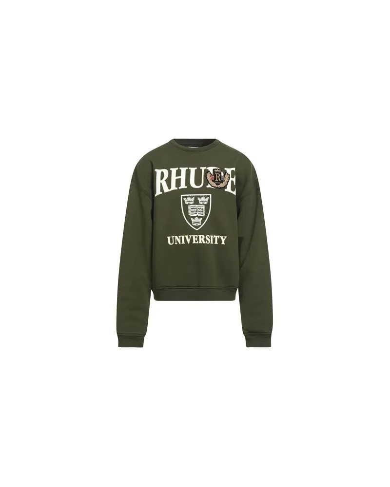 RHUDE TOPS - Sweatshirtsauf YOOX.COM Militärgrün