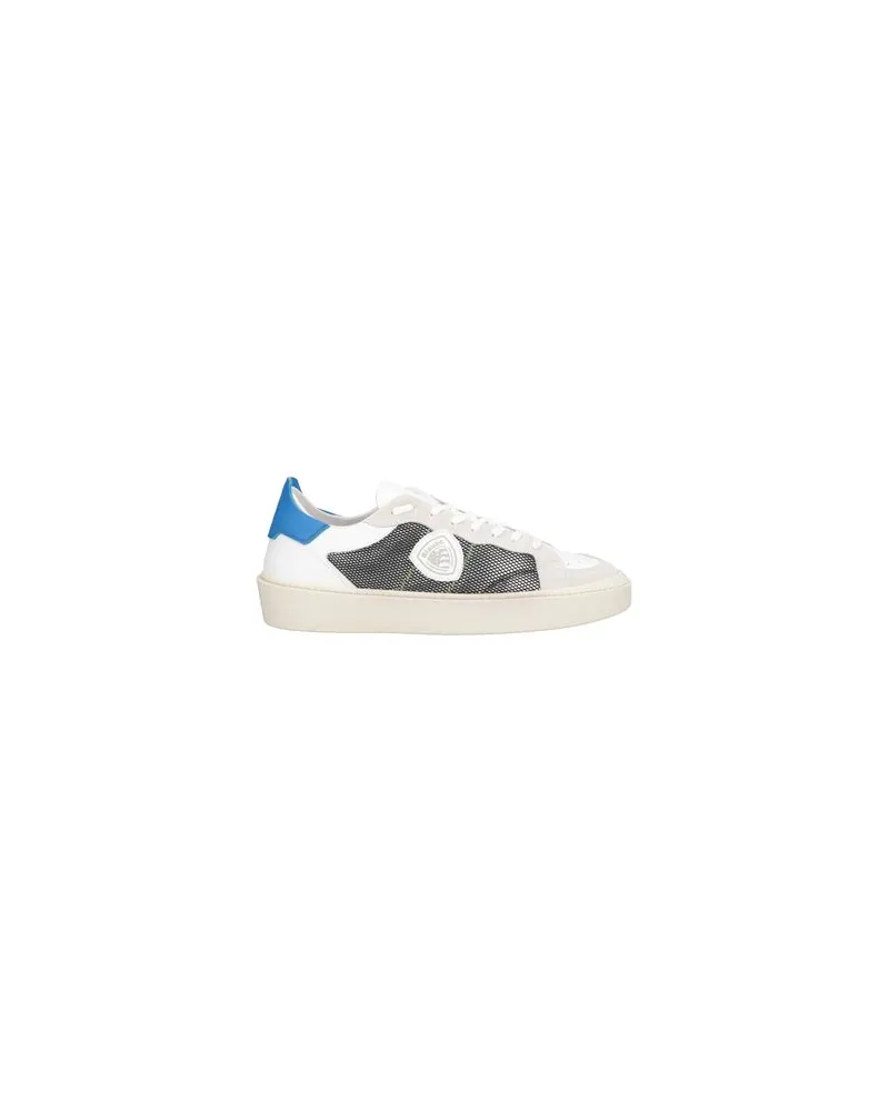 Blauer SCHUHE - Sneakersauf YOOX.COM Weiß