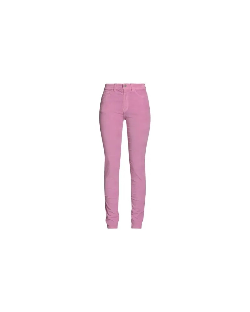 120% Lino HOSEN & RÖCKE - Hosenauf YOOX.COM Rosa