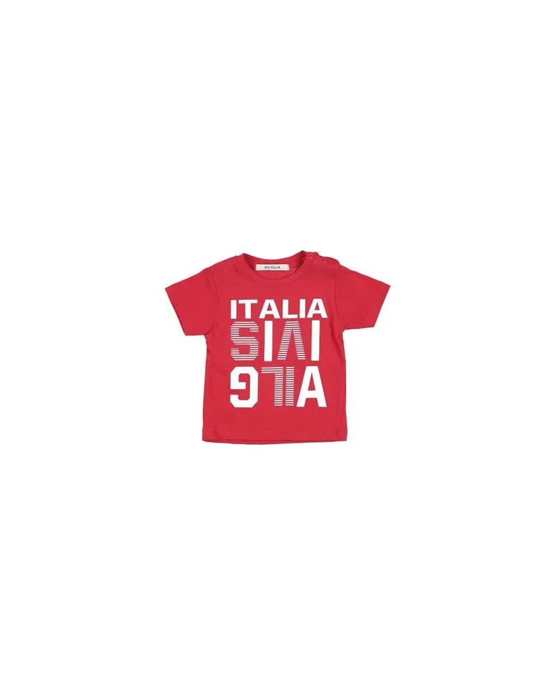 Siviglia TOPS - T-shirtsauf YOOX.COM Rot