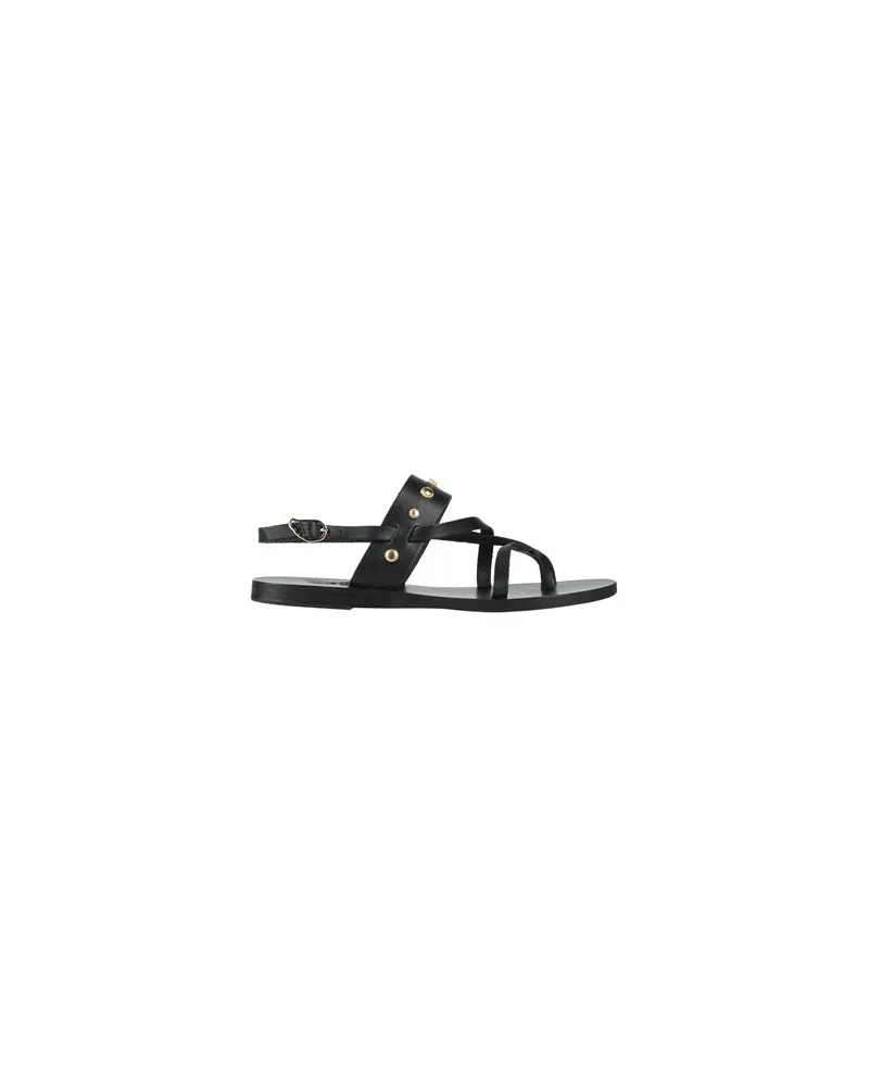 Ancient Greek Sandals SCHUHE - Zehentrennerauf YOOX.COM Schwarz