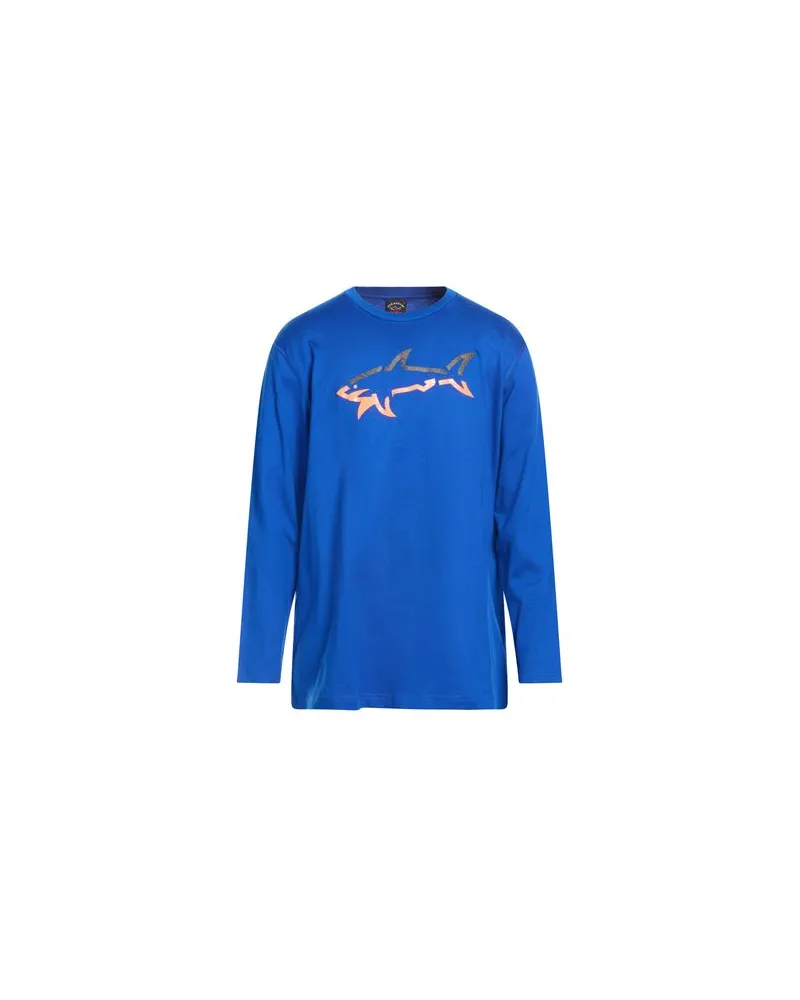 Paul & Shark TOPS - T-shirtsauf YOOX.COM Blau