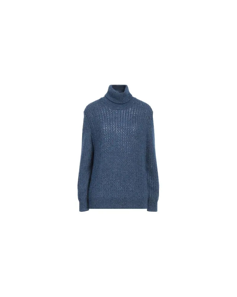 Gran Sasso STRICKWAREN - Rollkragenpulloverauf YOOX.COM Blau