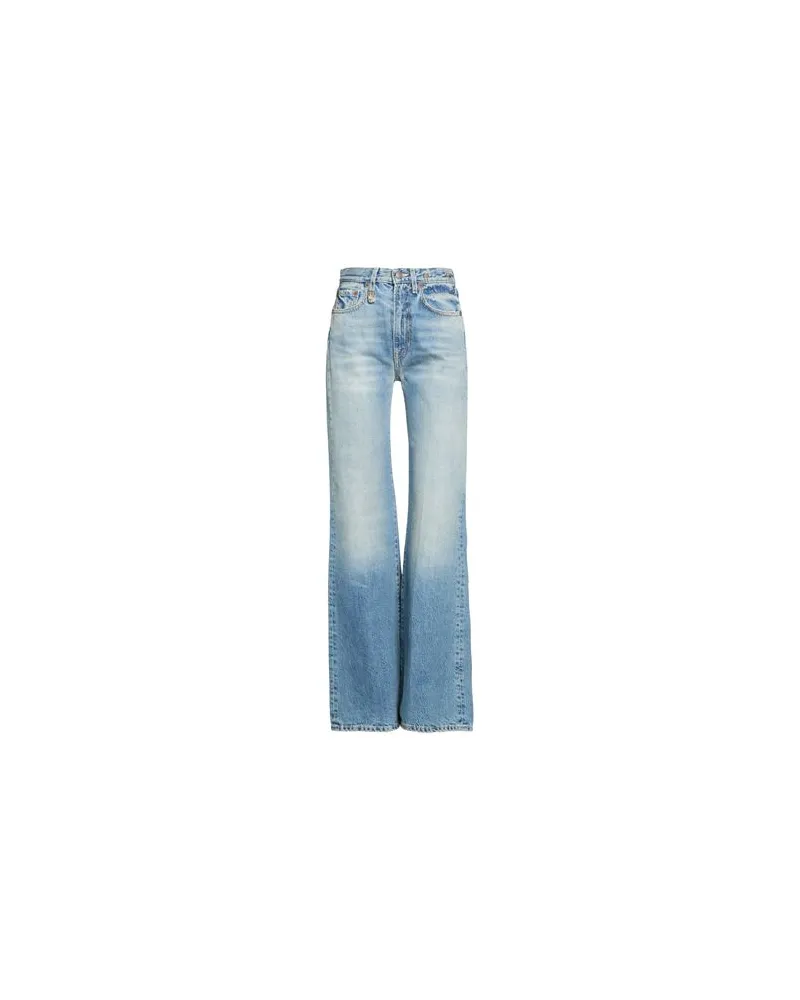 R13 HOSEN & RÖCKE - Jeanshosenauf YOOX.COM Blau
