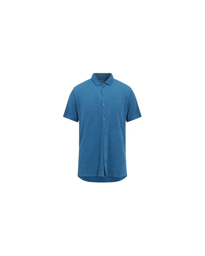 Majestic TOPS - Hemdenauf YOOX.COM Azurblau