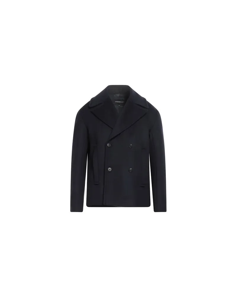 Emporio Armani JACKEN & MÄNTEL - Mäntelauf YOOX.COM Nachtblau