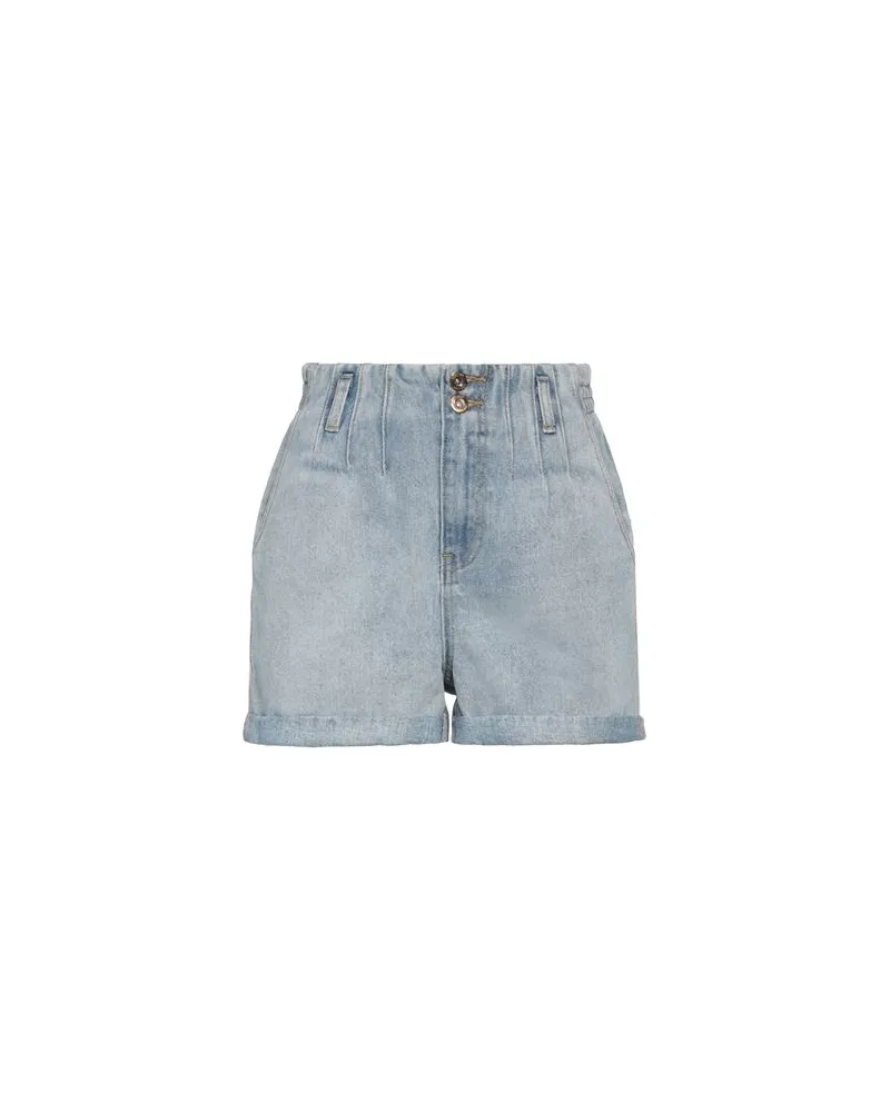 KORALLINE HOSEN & RÖCKE - Jeansshortsauf YOOX.COM Blau