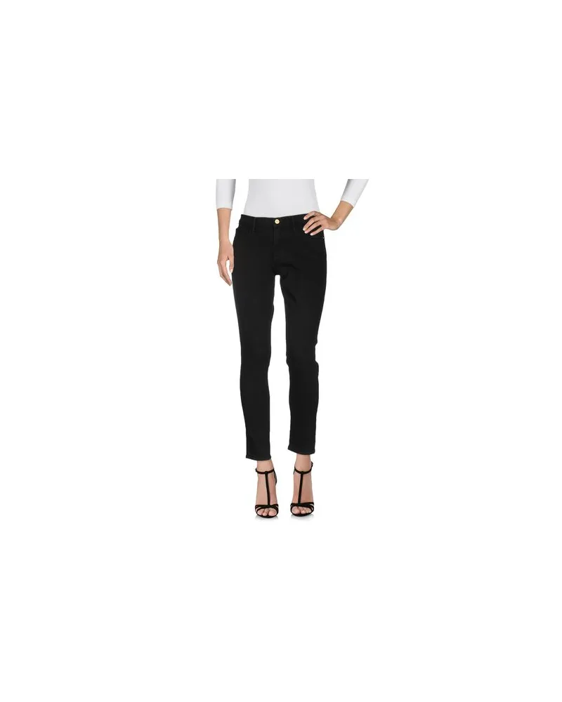 Frame Denim HOSEN & RÖCKE - Jeanshosenauf YOOX.COM Schwarz