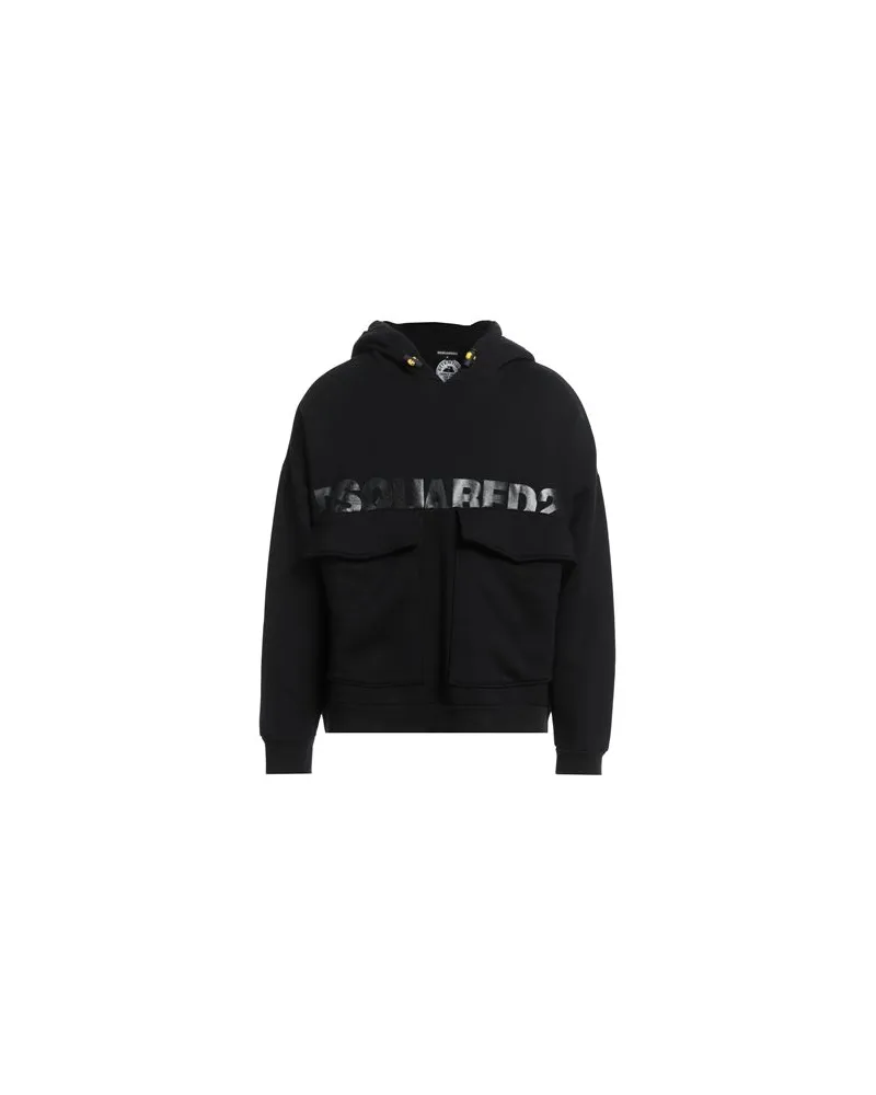 Dsquared2 TOPS - Sweatshirtsauf YOOX.COM Schwarz