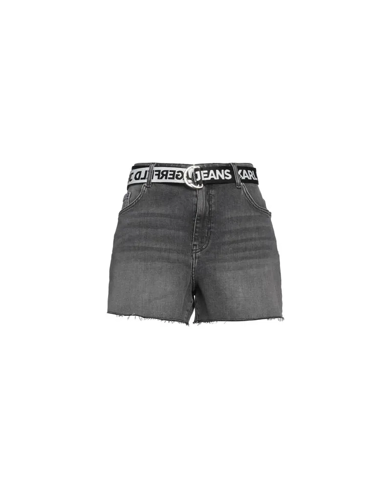 Karl Lagerfeld HOSEN & RÖCKE - Jeansshortsauf YOOX.COM Braungrau
