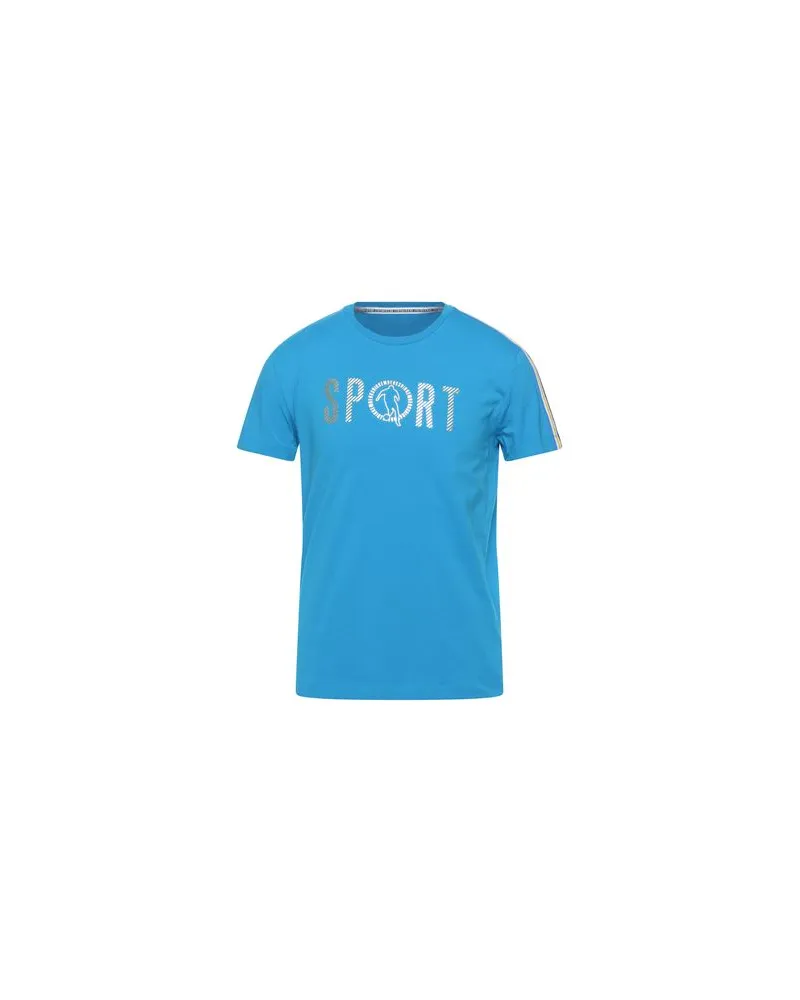 Bikkembergs TOPS - T-shirtsauf YOOX.COM Azurblau