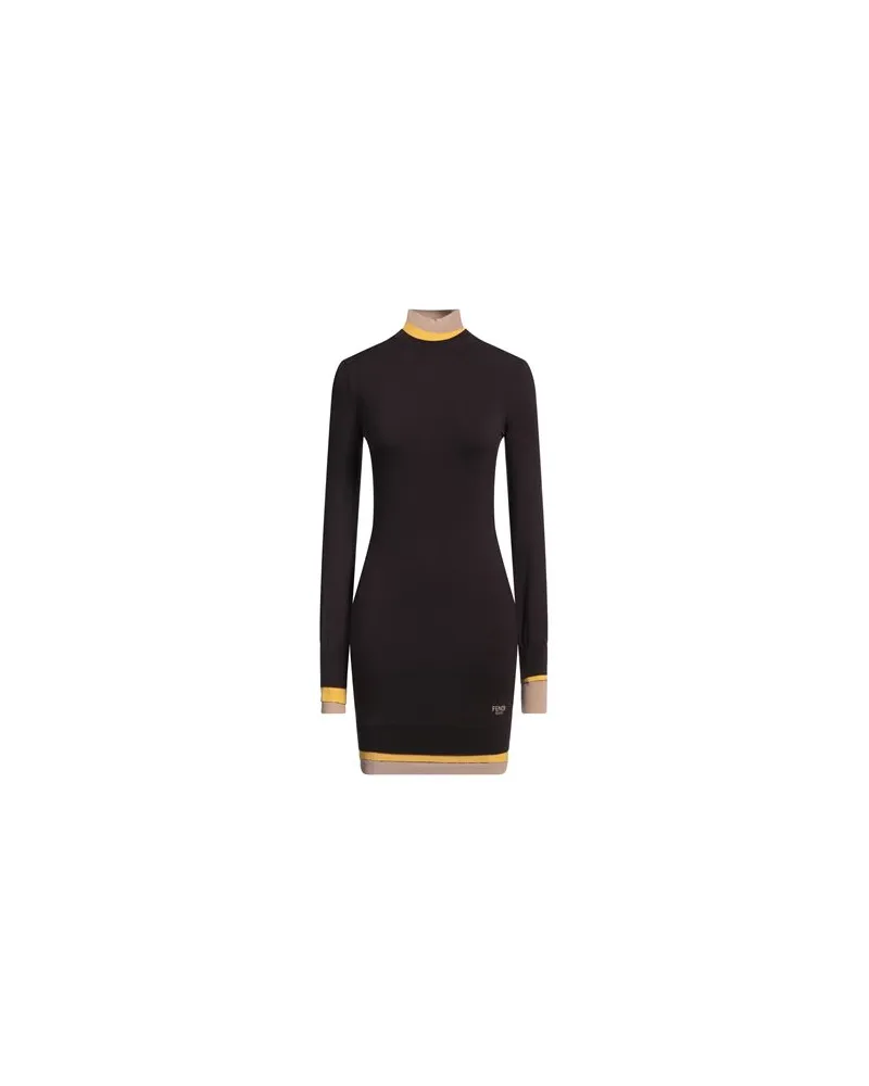 Fendi KLEIDER - Mini-Kleiderauf YOOX.COM Schokobraun