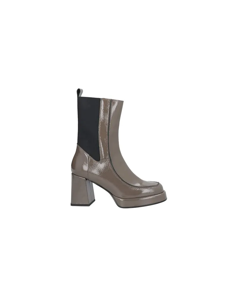Janet & Janet SCHUHE - Stiefelettenauf YOOX.COM Maulwurfsgrau