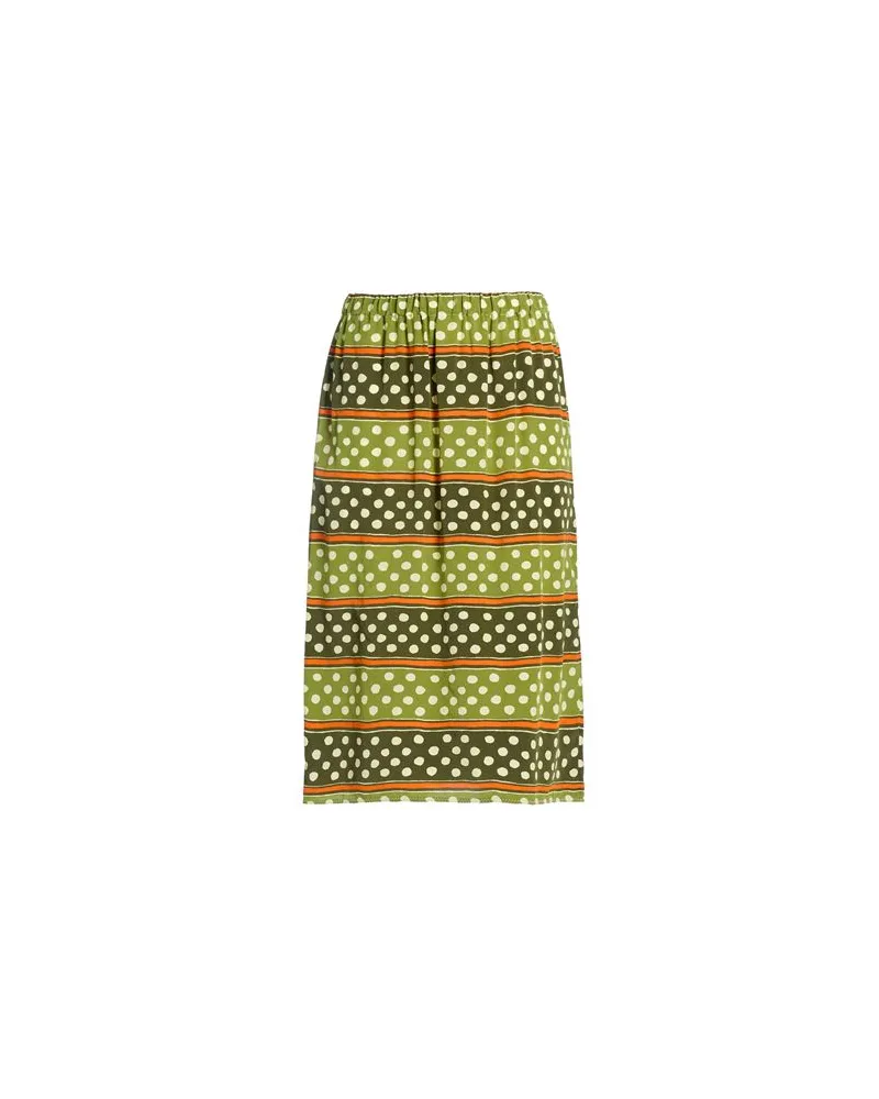 Marni HOSEN & RÖCKE - Midi-Röckeauf YOOX.COM Militärgrün