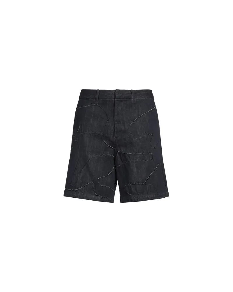 Emporio Armani HOSEN & RÖCKE - Jeansshortsauf YOOX.COM Blau