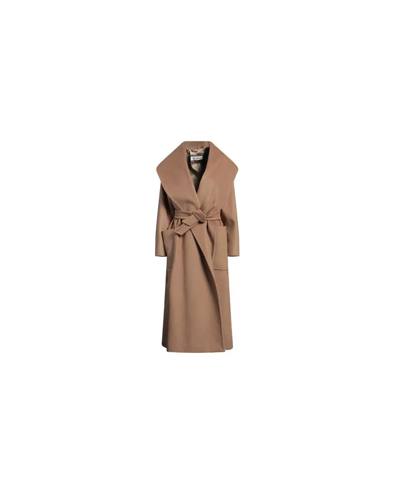 Max Mara JACKEN & MÄNTEL - Mäntelauf YOOX.COM Kamel
