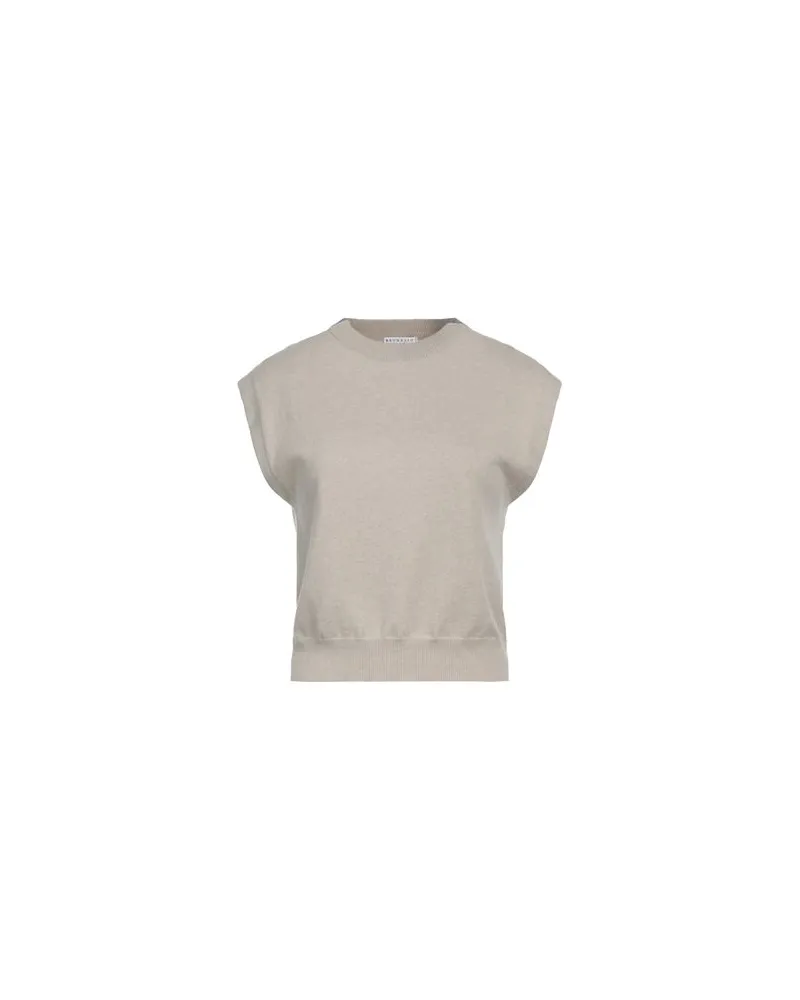 Brunello Cucinelli STRICKWAREN - Pulloverauf YOOX.COM Beige
