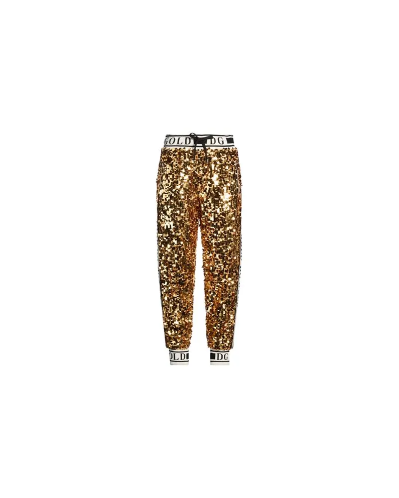 Dolce & Gabbana HOSEN & RÖCKE - Hosenauf YOOX.COM Gold